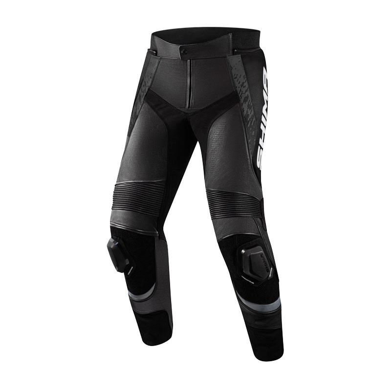Кожен мото панталон SHIMA STR 2.0 BLACK