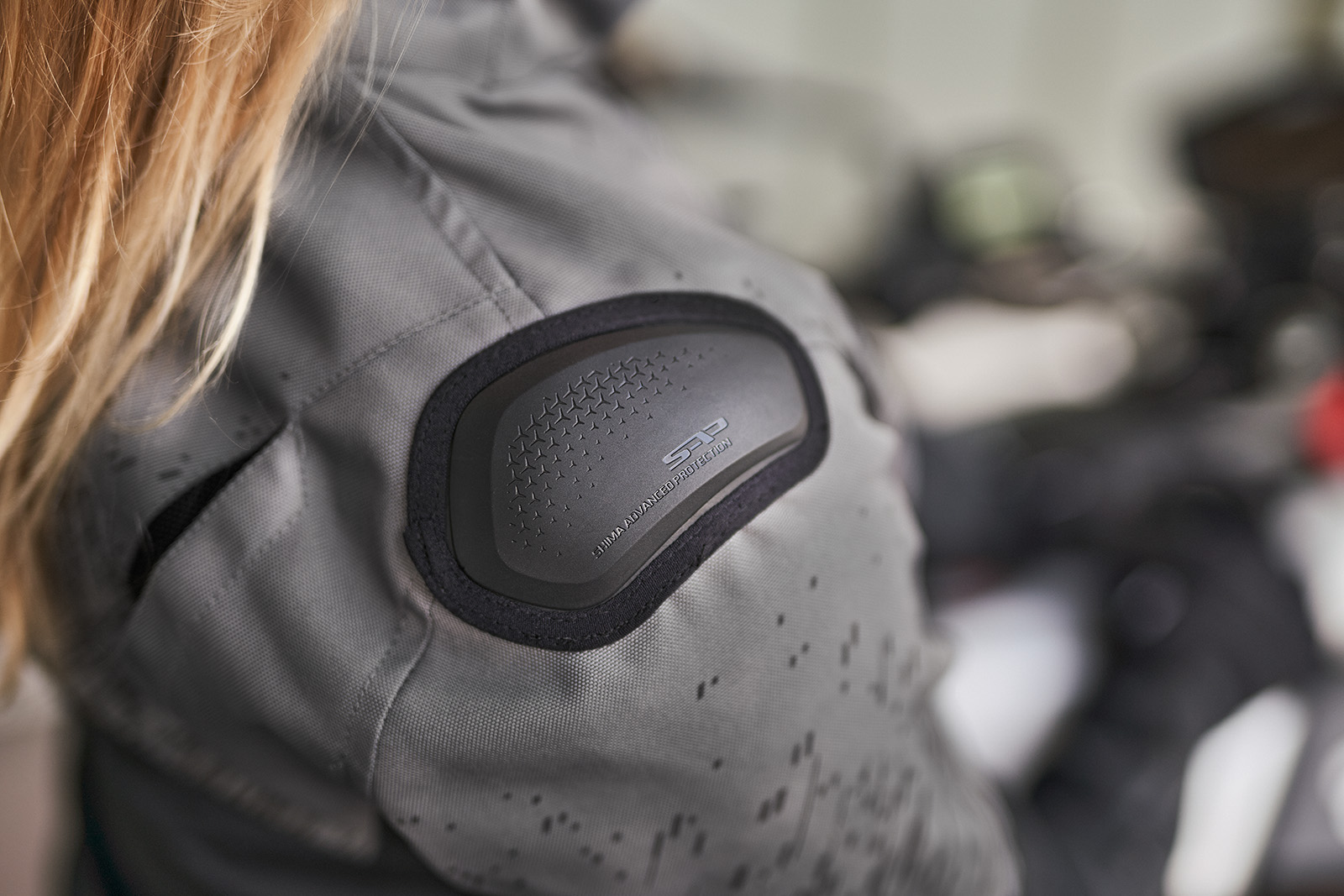Дамско мото яке SHIMA DRIFT BLACK/GRAY — снимка 6