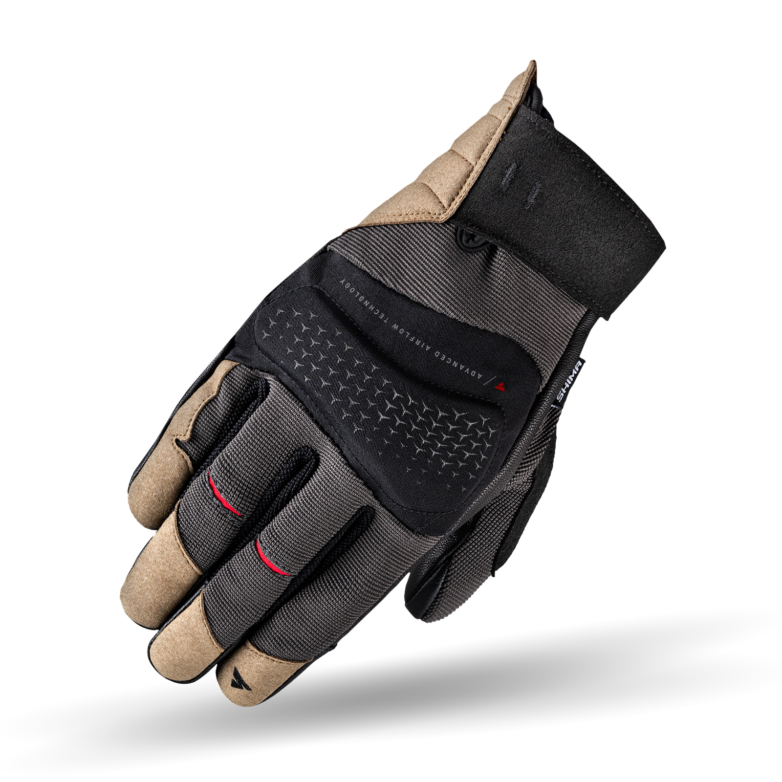 Мото ръкавици SHIMA AIR 2.0 BLACK/BROWN — снимка 3