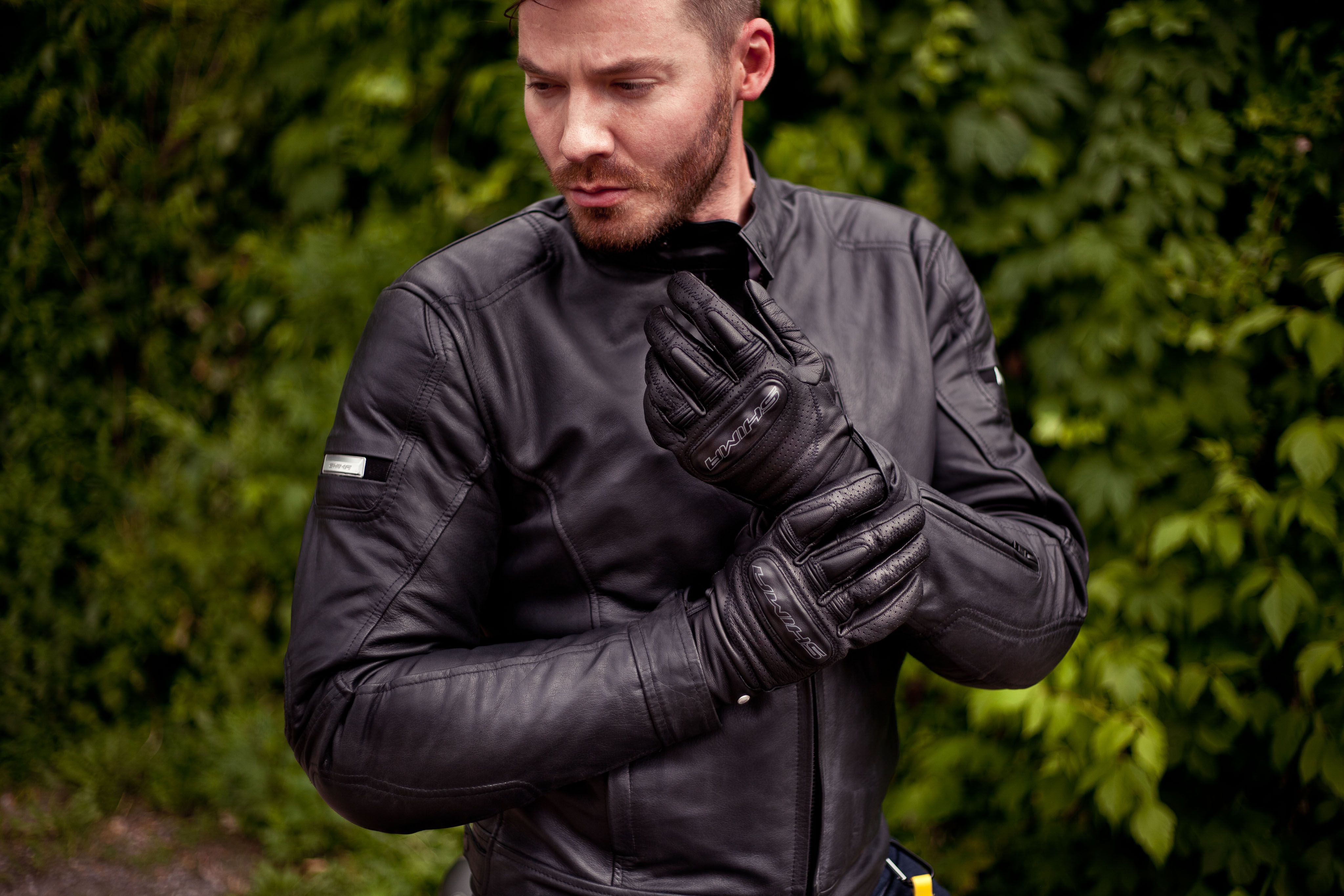 Мото ръкавици SHIMA CALIBER BLACK — снимка 2