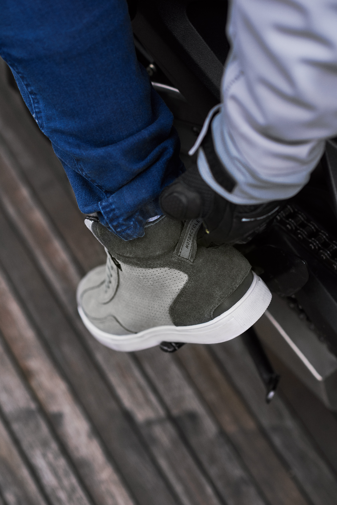 Мото боти SHIMA SX-2 EVO GREY — снимка 6