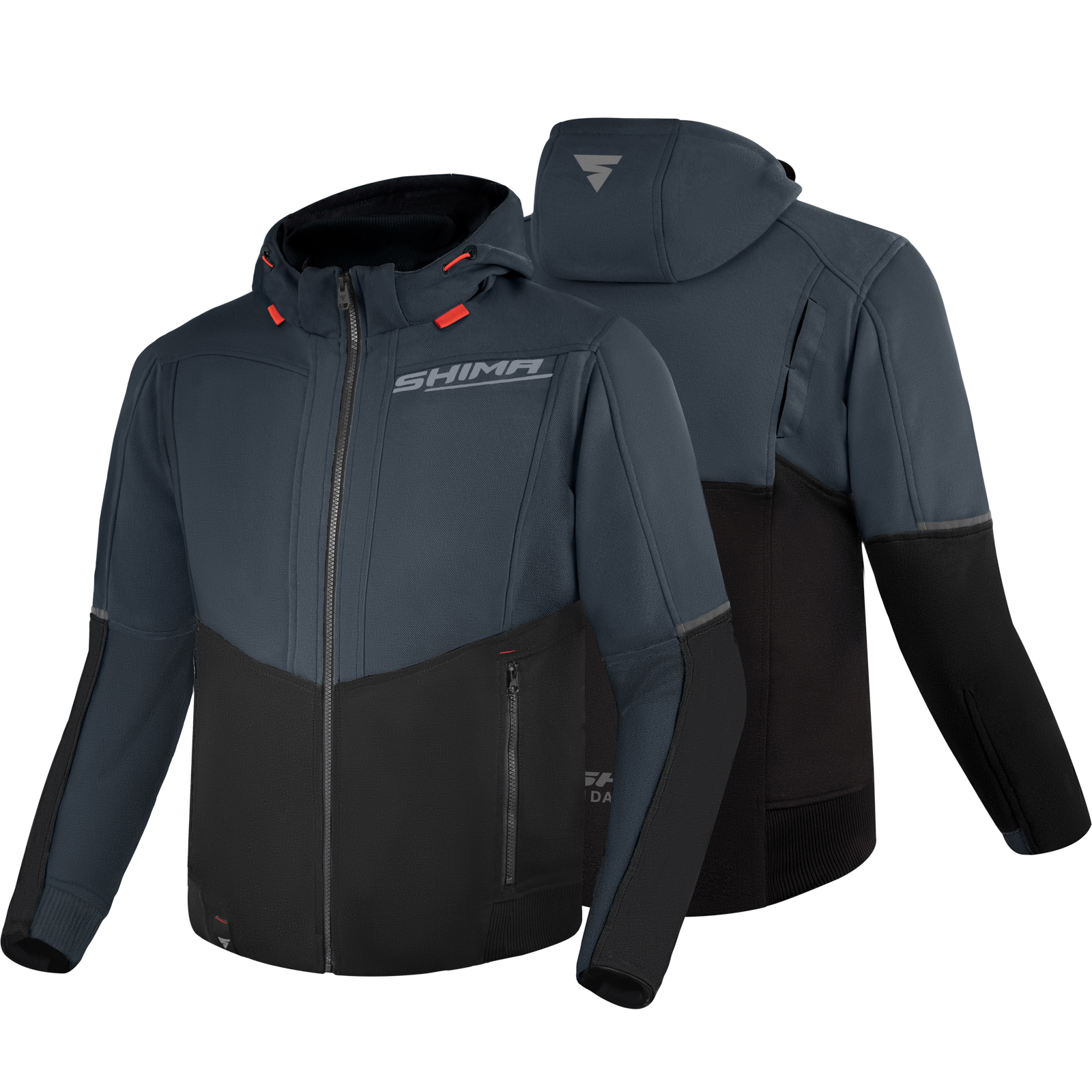 Мото яке SHIMA DAYBREAKER GRAY/BLACK — снимка 3