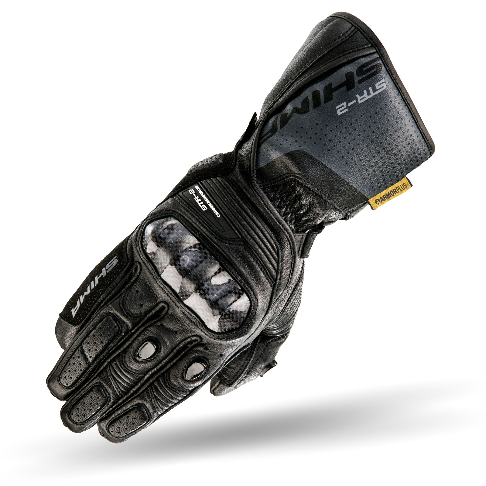 Кожени ръкавици SHIMA STR-2 BLACK — снимка 3