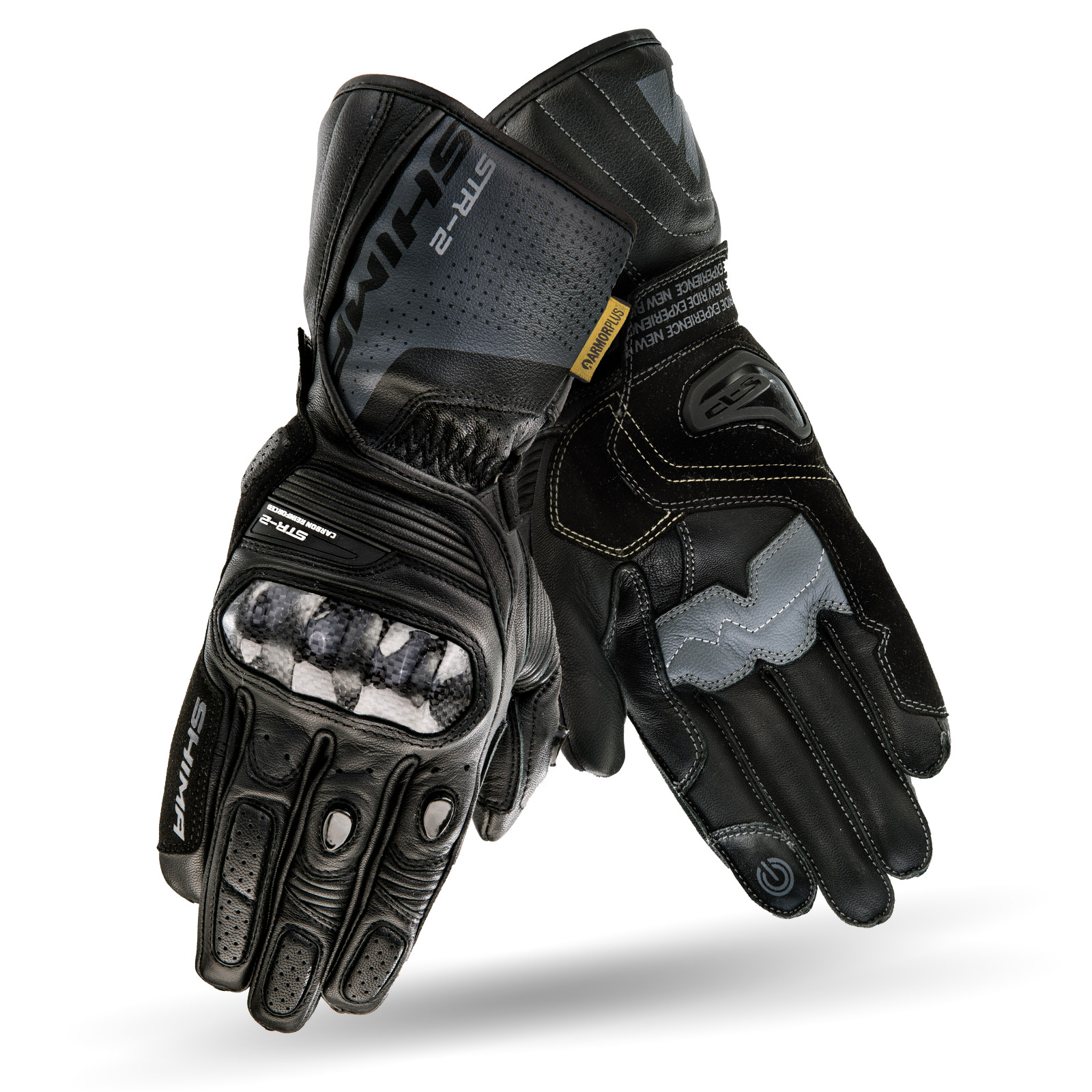 Кожени ръкавици SHIMA STR-2 BLACK