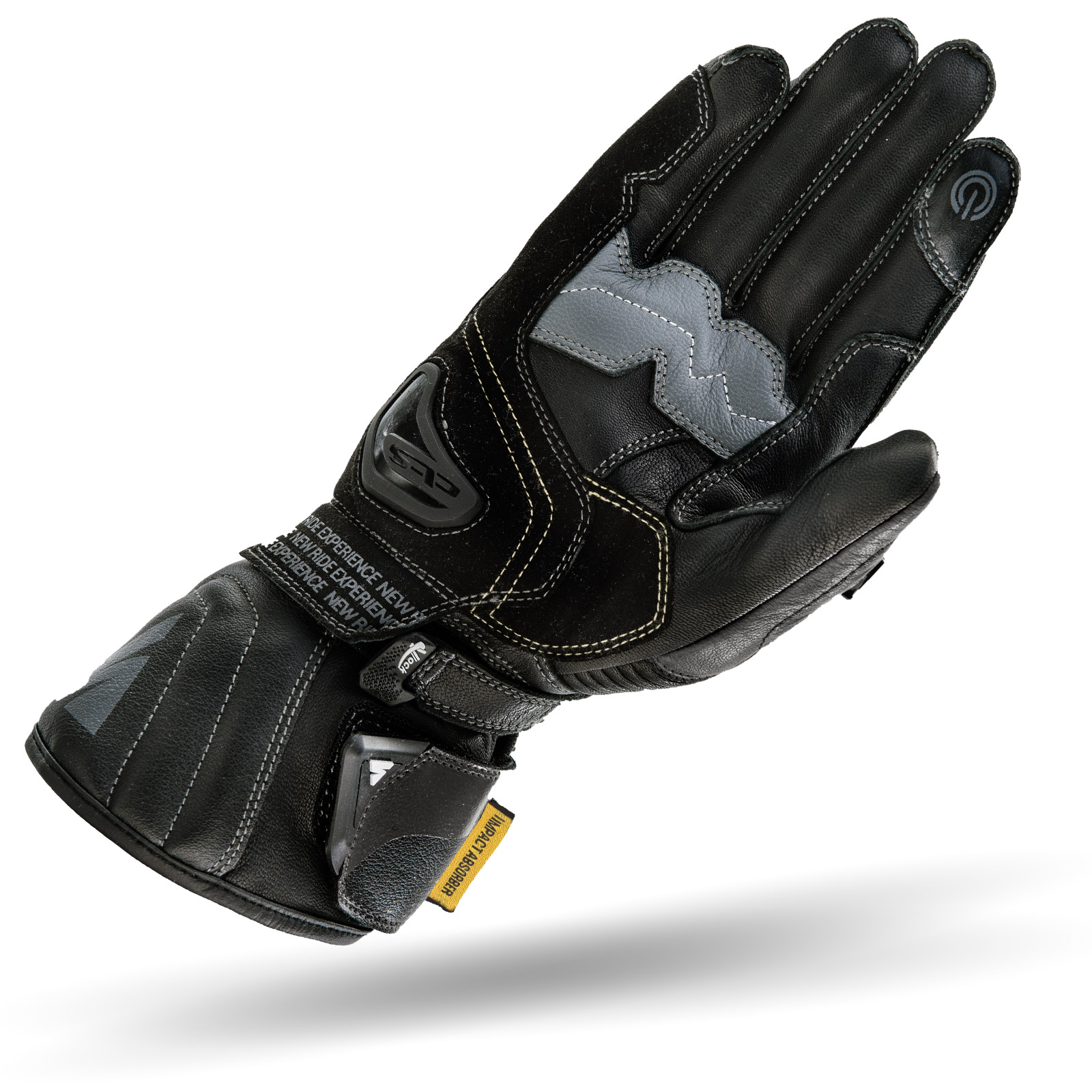Кожени ръкавици SHIMA STR-2 BLACK — снимка 2