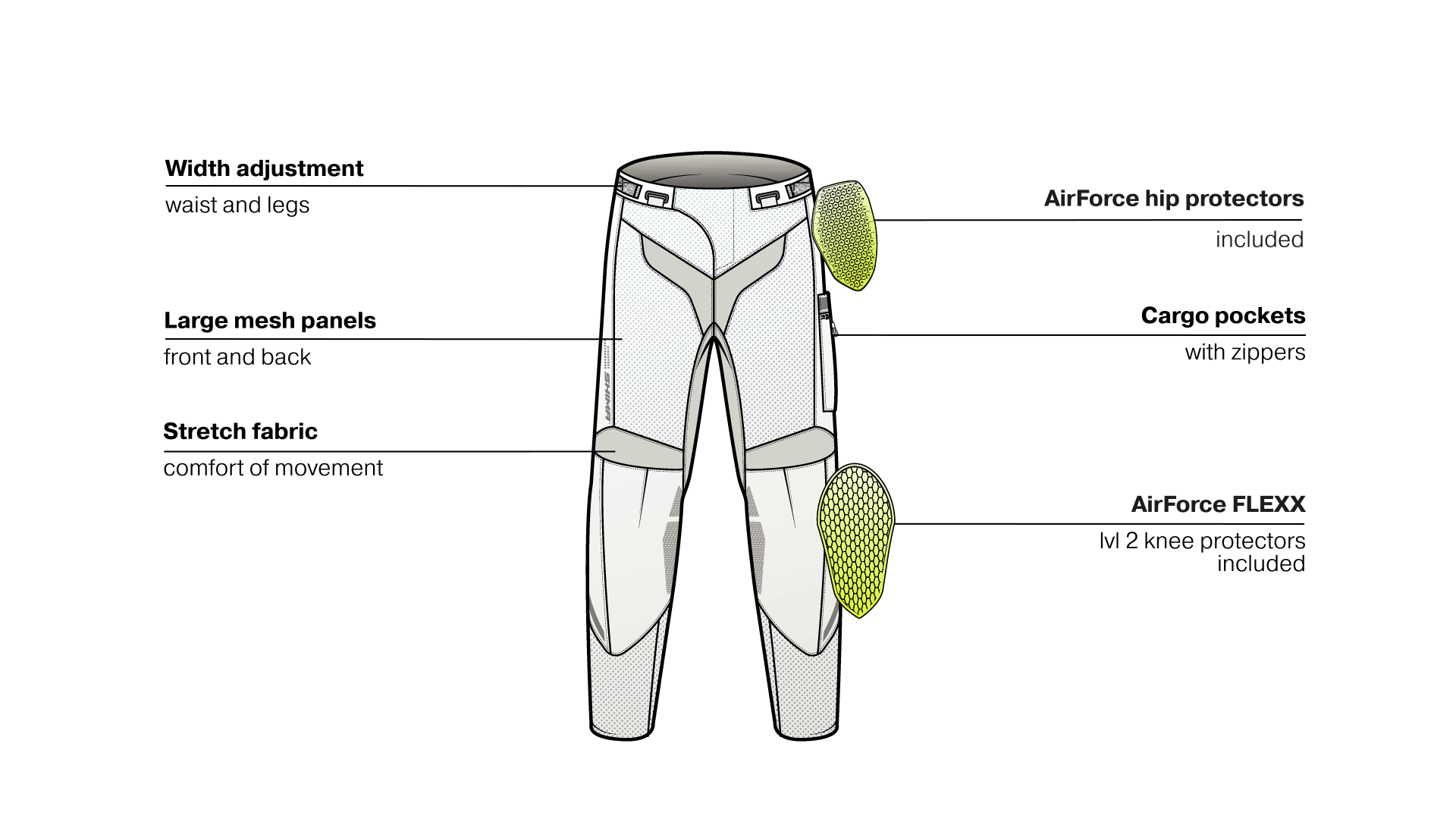 Текстилен мото панталон SHIMA ALPHA BLUE — снимка 5