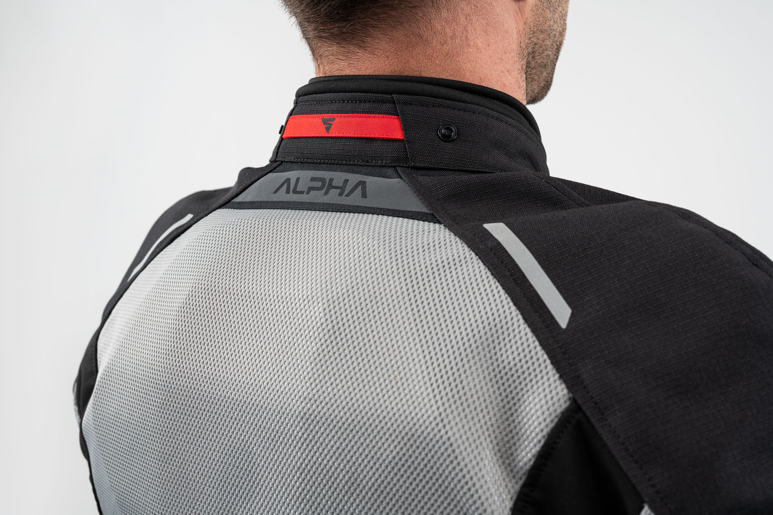 Текстилно мото яке SHIMA ALPHA BLACK