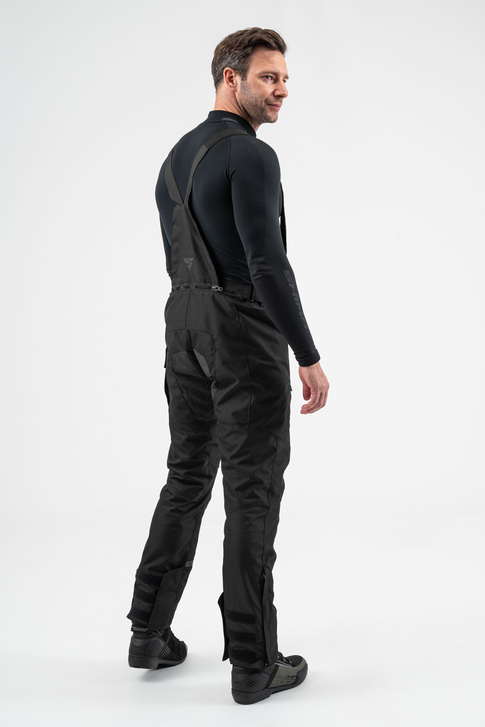 Текстилен мото панталон SHIMA RUNNER BLACK — снимка 5