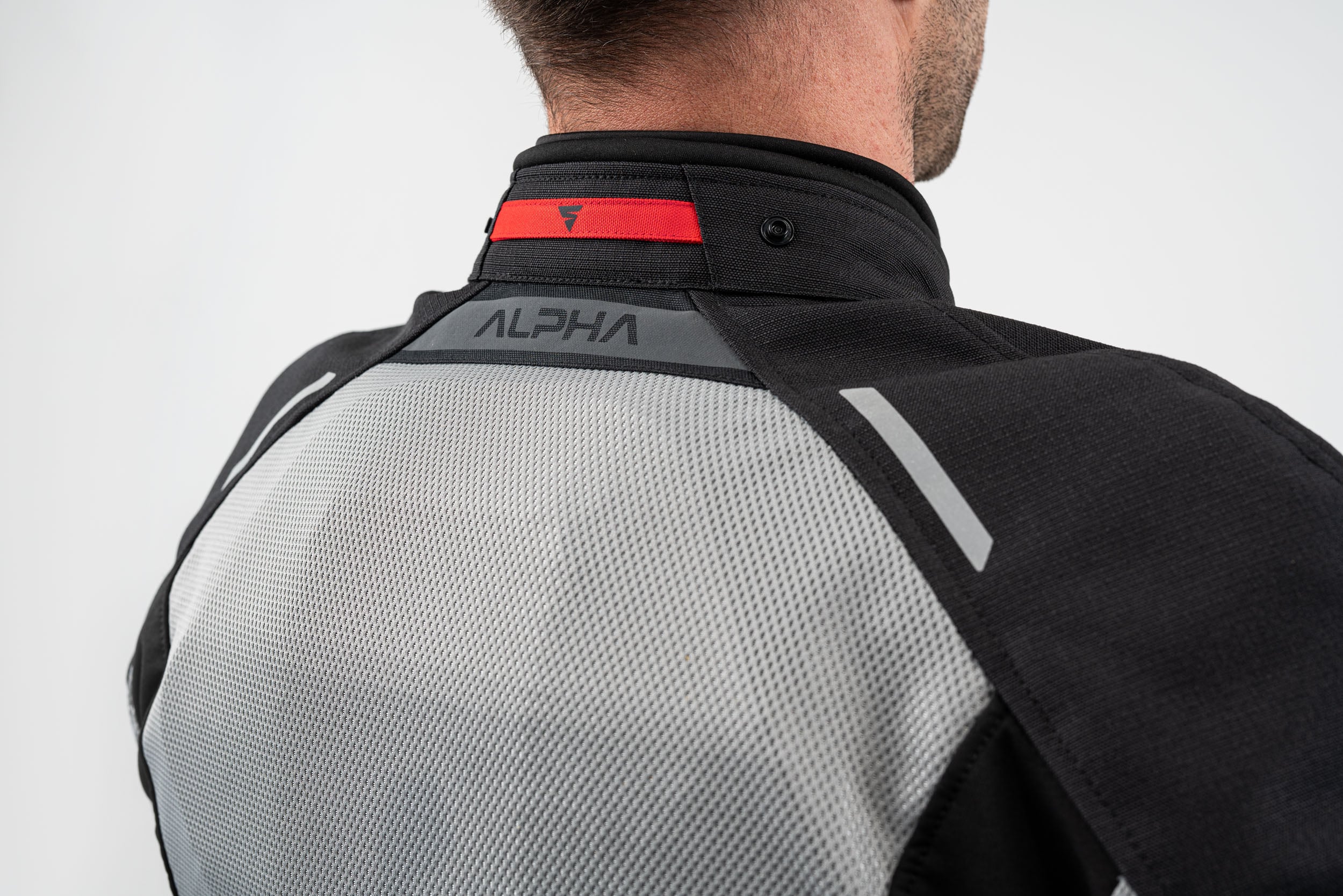 Текстилно мото яке SHIMA ALPHA BLACK — снимка 5