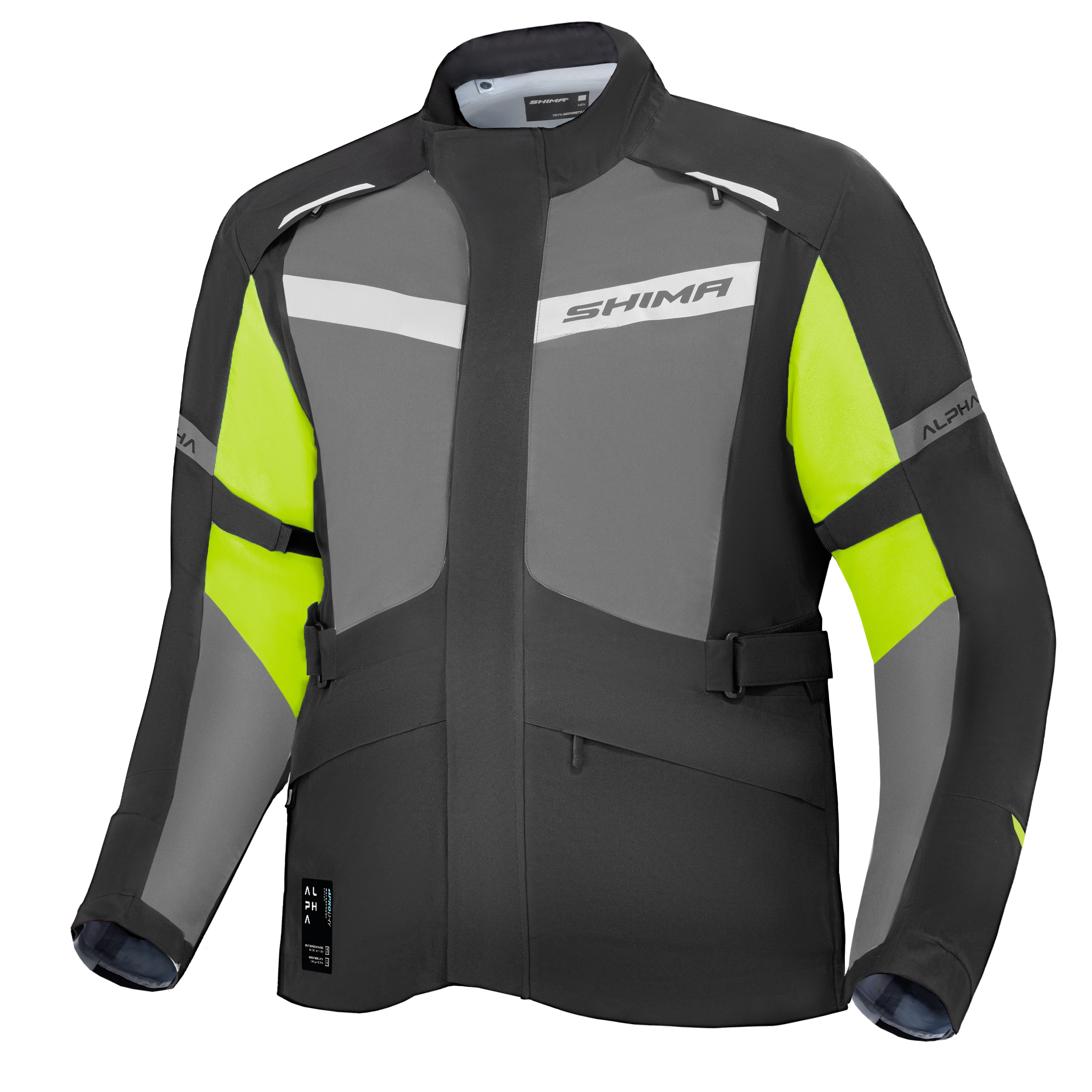 Текстилно мото яке SHIMA ALPHA FLUO