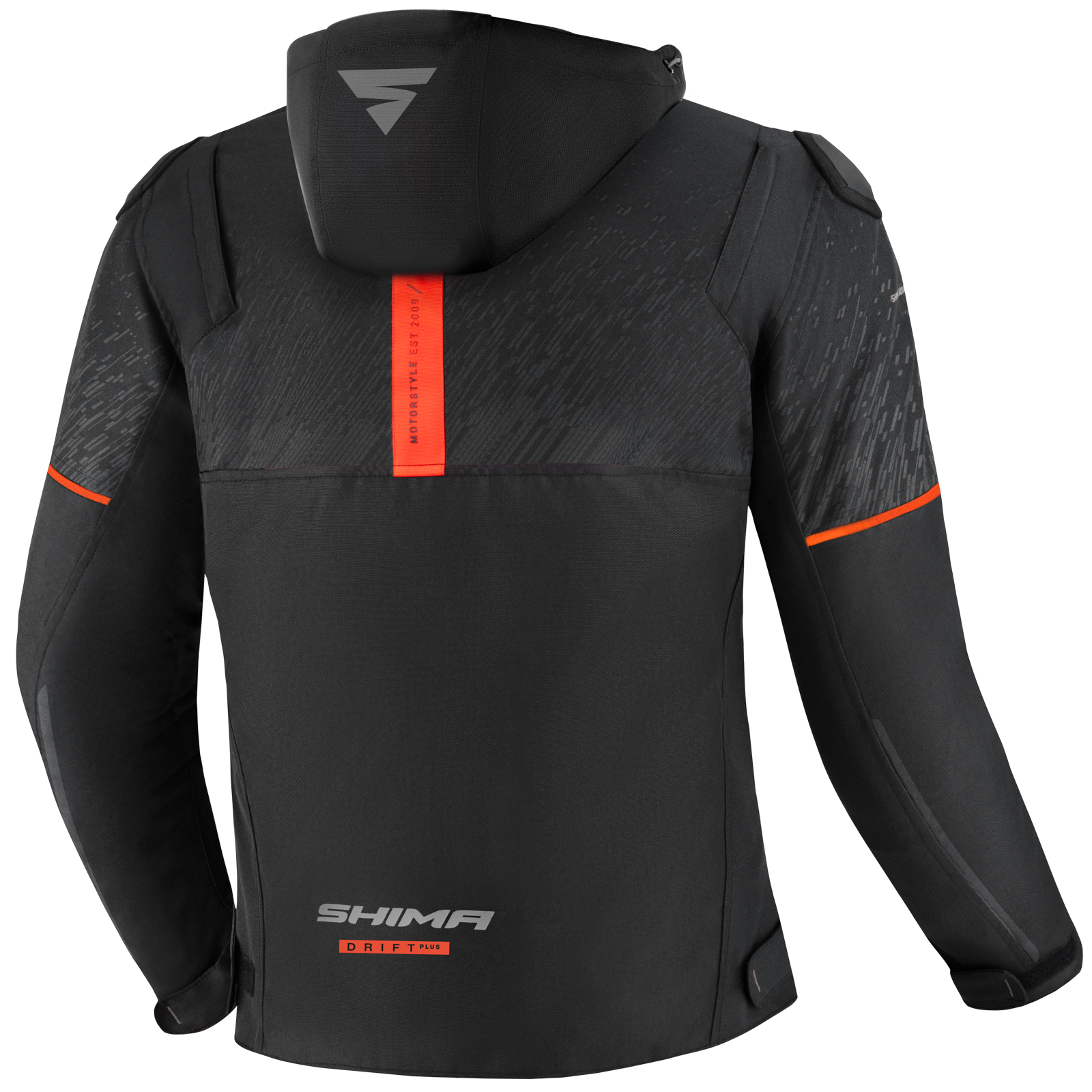 Текстилно мото яке SHIMA DRIFT PLUS BLACK — снимка 2