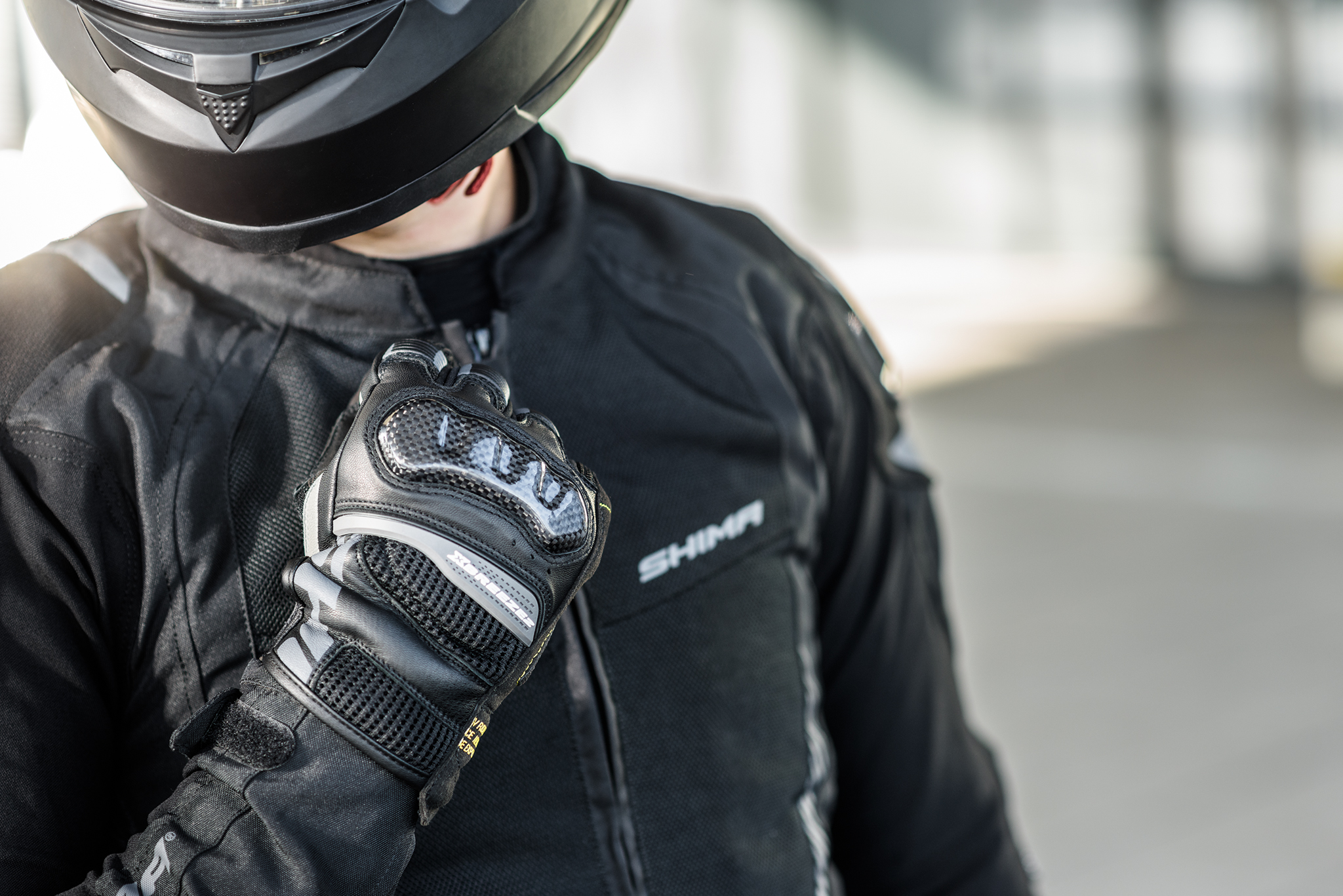 Мото ръкавици SHIMA X-BREEZE 2 BLACK — снимка 6