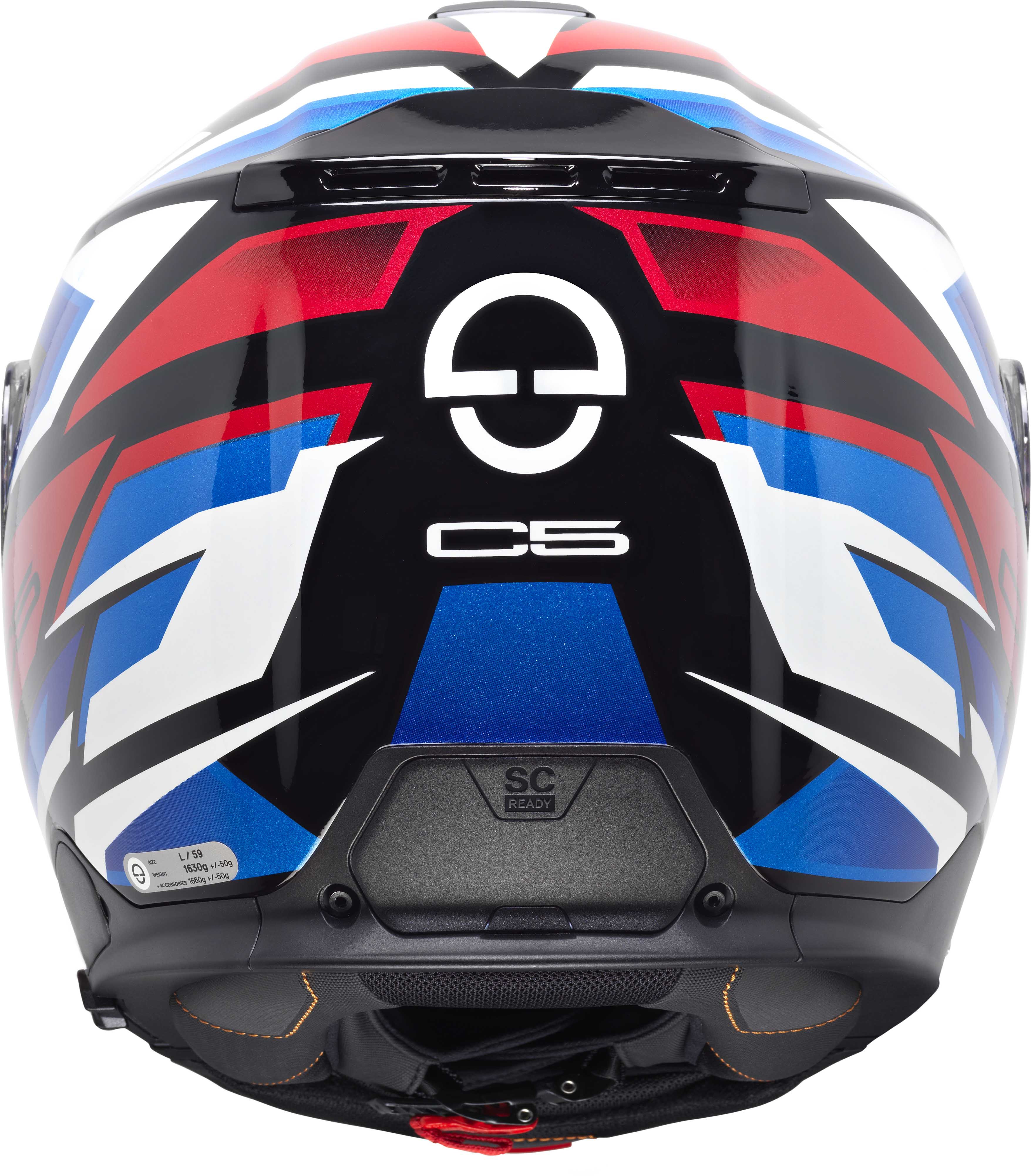 Каска SCHUBERTH C5 ZENITH BLUE — снимка 3