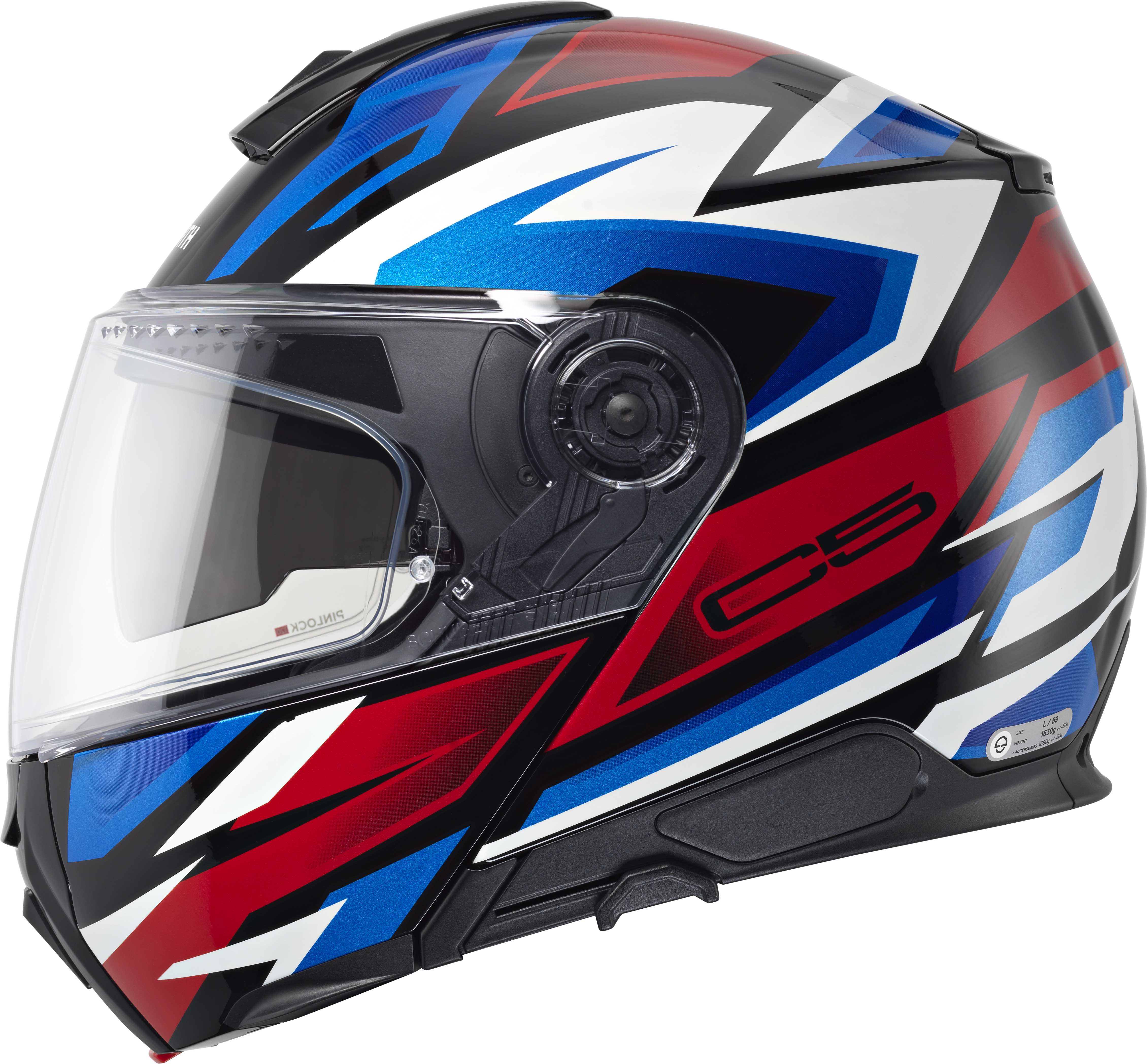 Каска SCHUBERTH C5 ZENITH BLUE — снимка 4