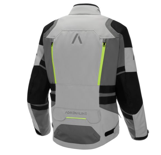 Мото яке ADRENALINE BERGEN PPE Grey/Yellow — снимка 2