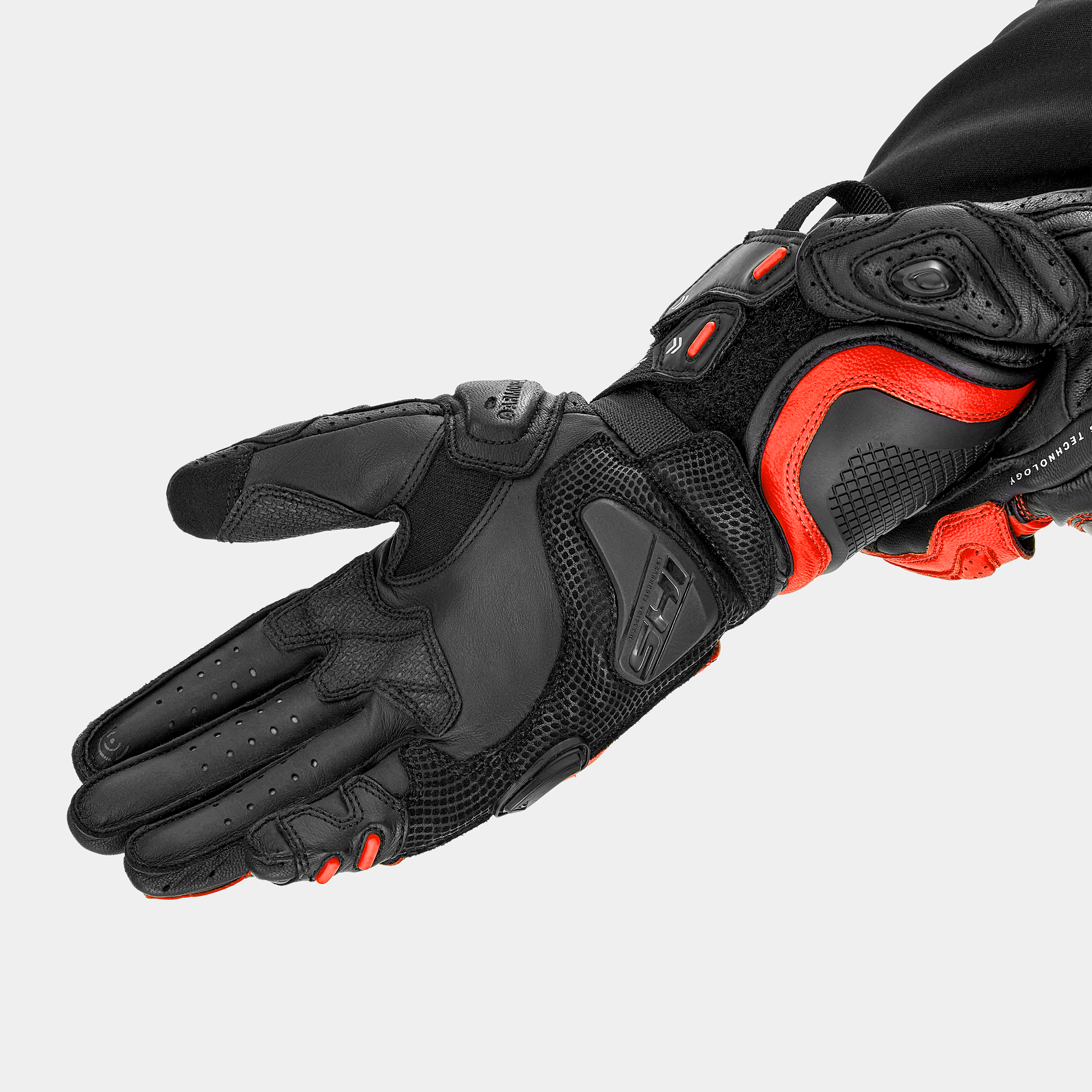 Мото ръкавици SHIMA RS-3 RED FLUO — снимка 5