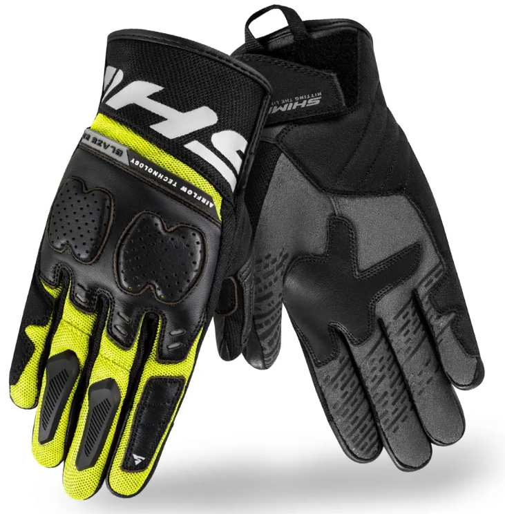 Мото ръкавици SHIMA BLAZE 2.0 FLUO — снимка 3