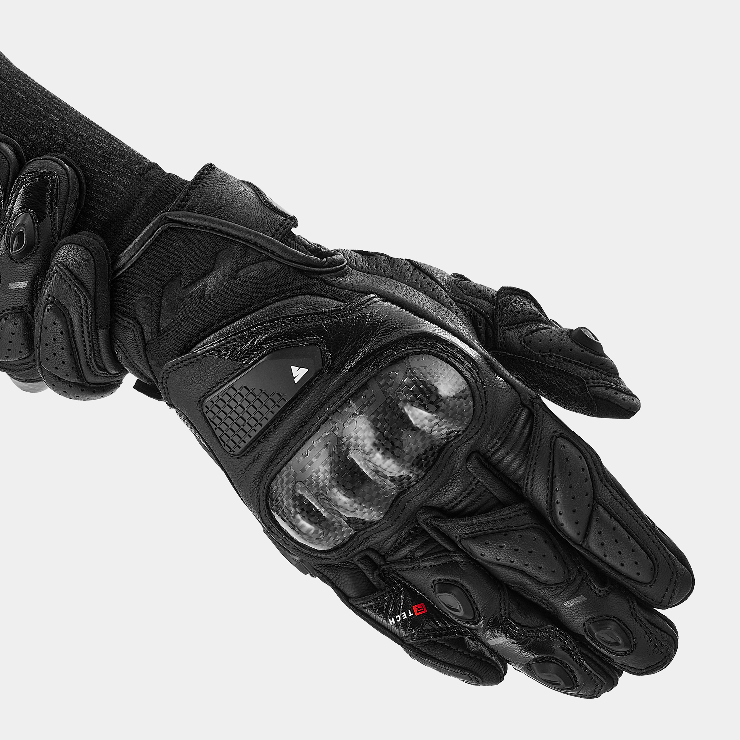 Мото ръкавици SHIMA XRS-3 BLACK — снимка 2