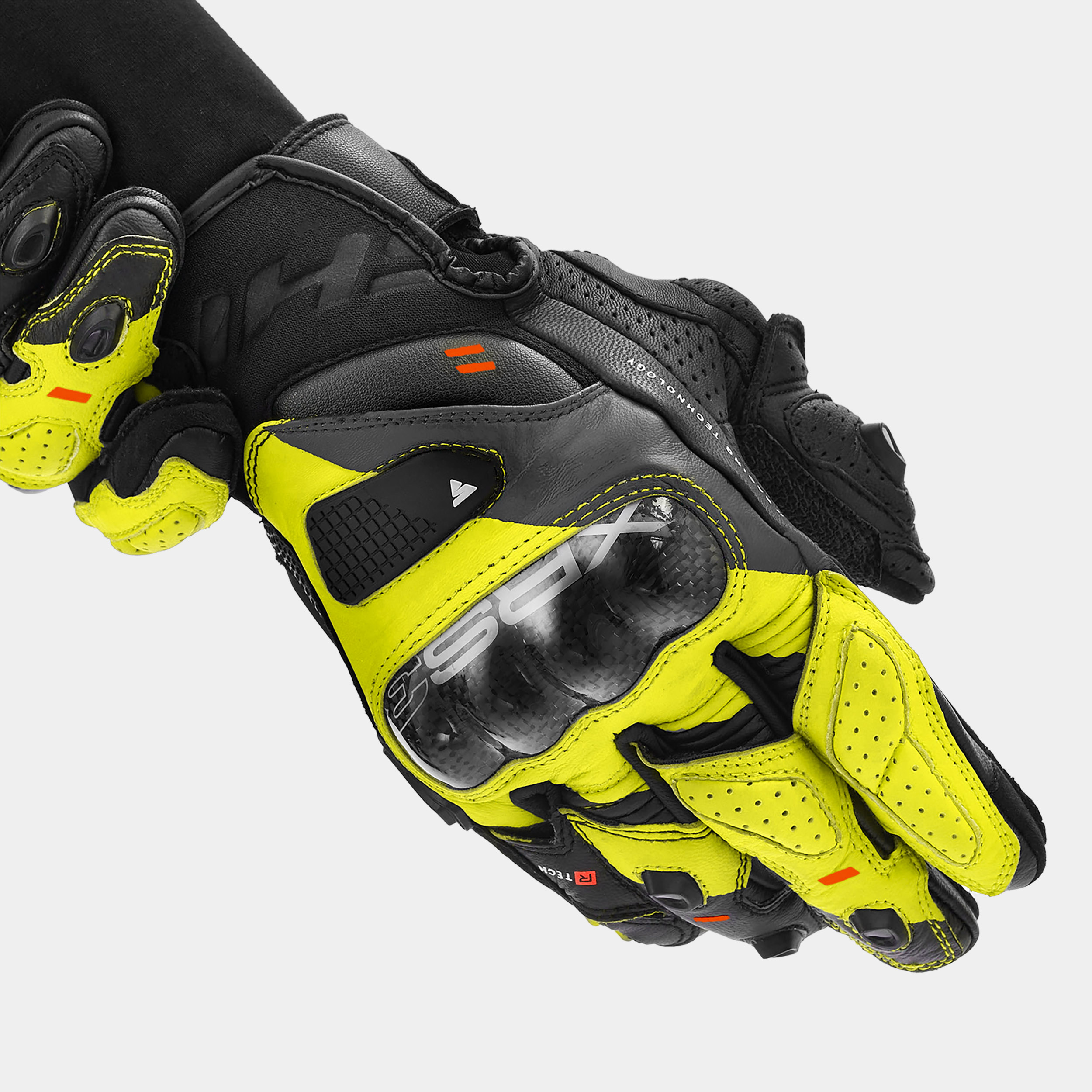 Мото ръкавици SHIMA XRS-3 FLUO — снимка 2