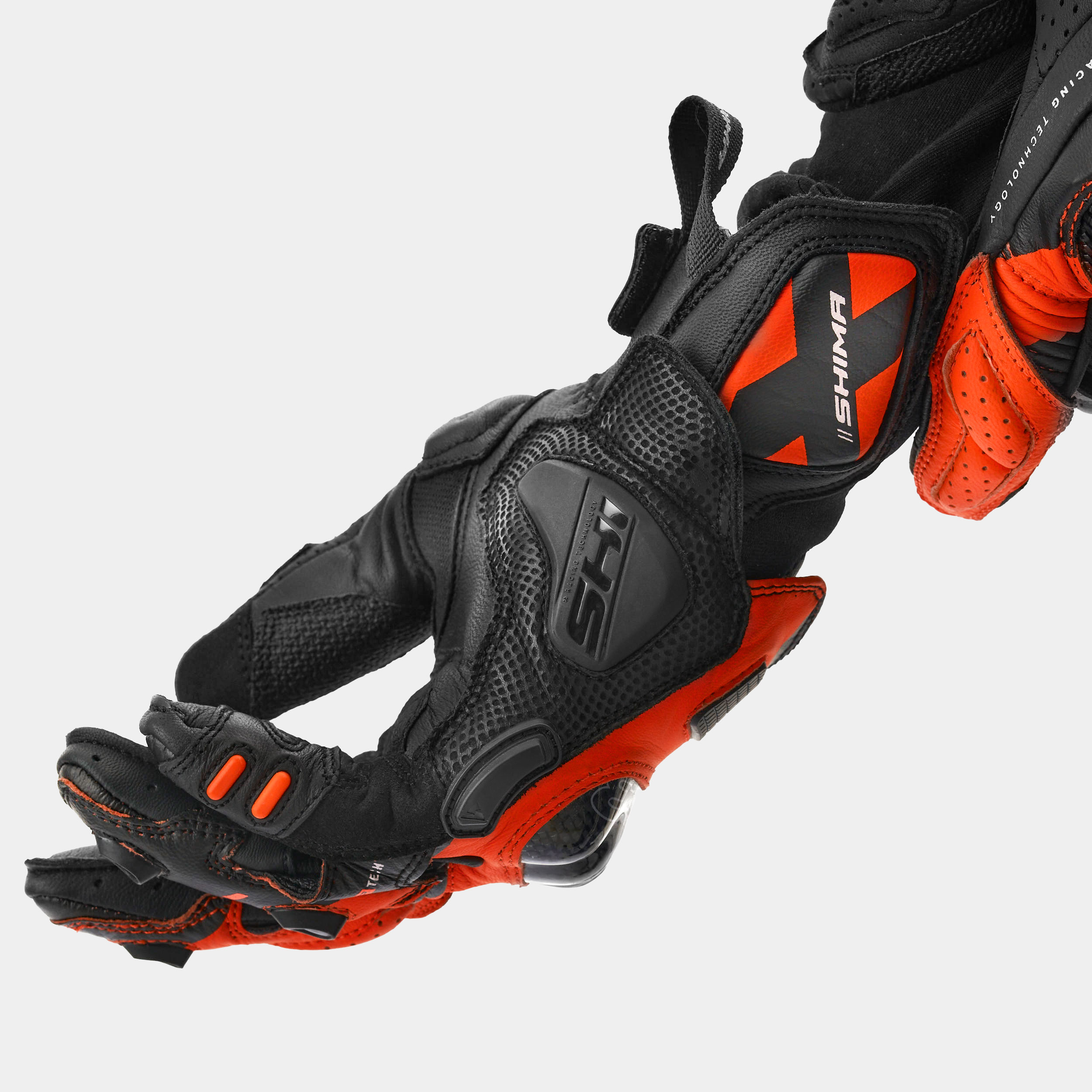 Мото ръкавици SHIMA XRS-3 RED — снимка 4