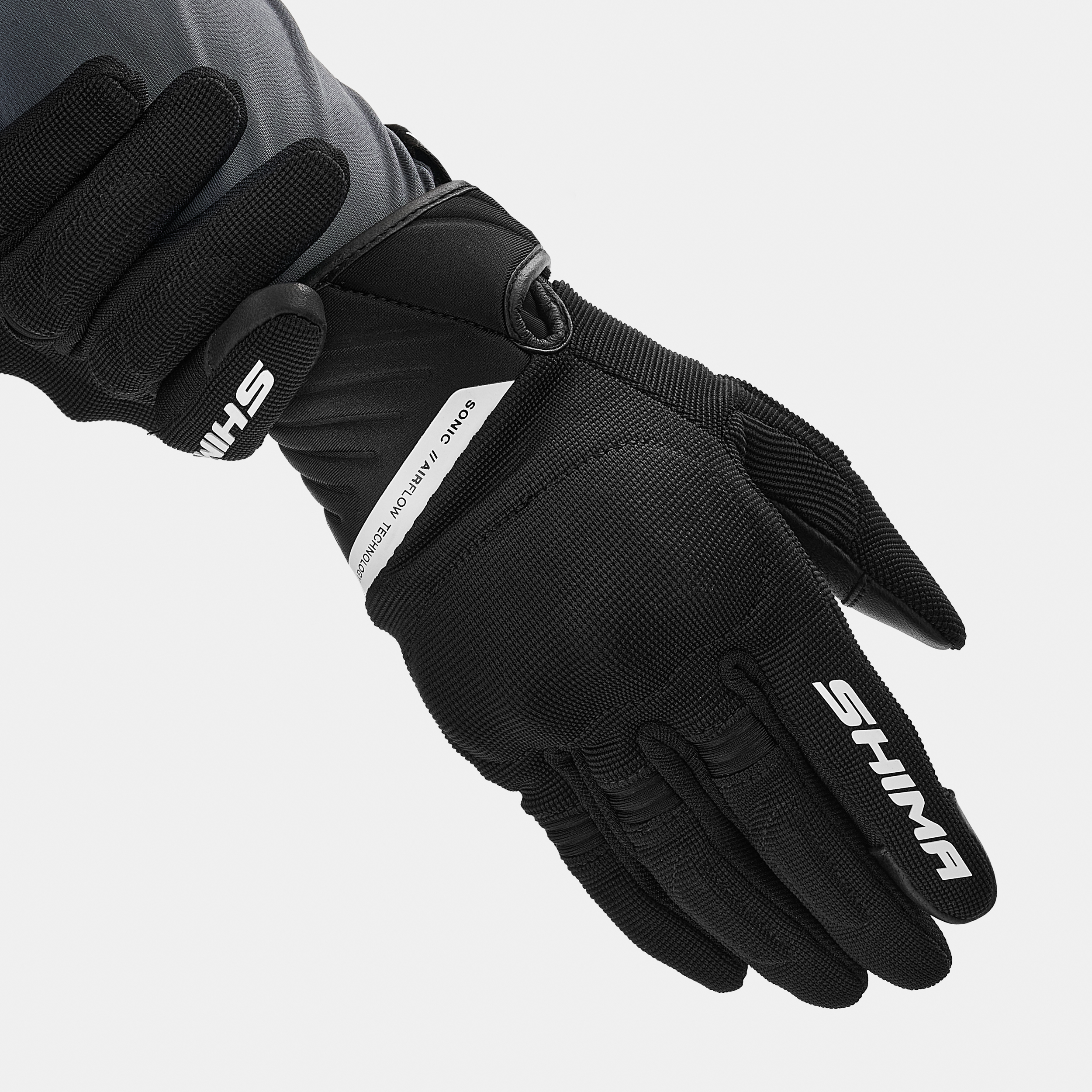 Дамски ръкавици SHIMA SONIC BLACK/WHITE — снимка 4