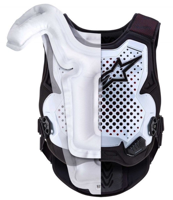 Протекторна броня ALPINESTARS Tech-Air® MX WHITE — снимка 5