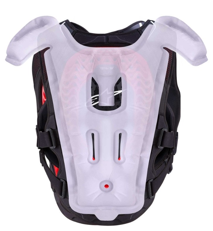Протекторна броня ALPINESTARS Tech-Air® MX WHITE — снимка 3