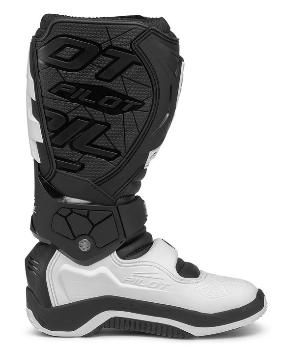 Мотокрос ботуши FORMA Pilot BLACK/WHITE — снимка 2