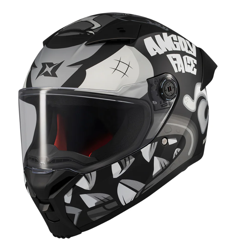 Каска AXXIS FENIX ANGRY FACE B2 MATT — снимка 6