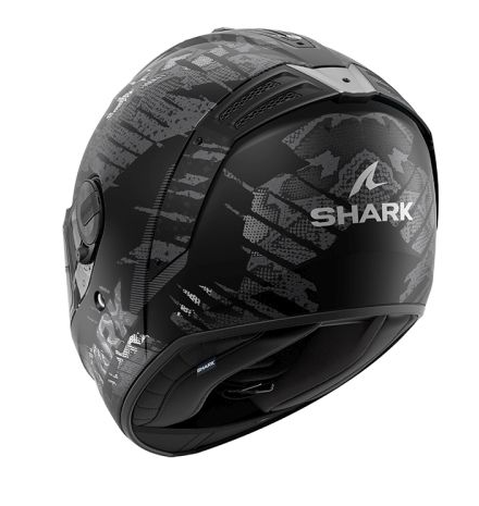 Каска SHARK SPARTAN RS CARBON REPTAIA МАТ — снимка 3