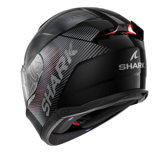 Каска SHARK SKWAL i3 SP LYNE BLACK/GREY/RED — снимка 3