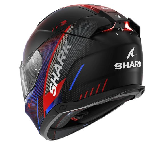 Каска SHARK SKWAL i3 SPEED-TECH BLACK/RED/BLUE — снимка 3