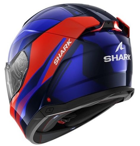 Каска SHARK SKWAL i3 MEKARIUM BLUE/RED — снимка 3