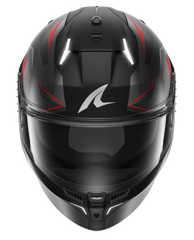 Каска SHARK SKWAL i3 MEKARIUM MAT BLACK/GREY/RED — снимка 2