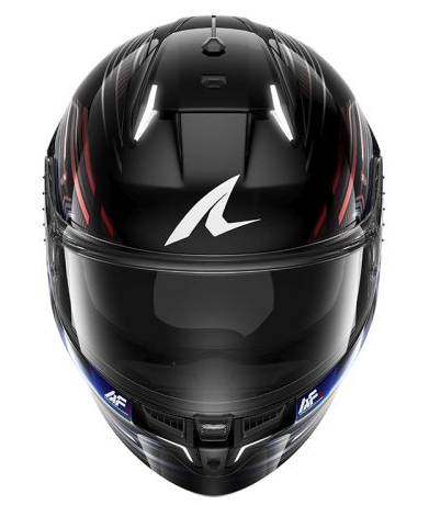 Каска SHARK SKWAL i3 LIGHT-BLUR BLACK/BLUE/RED — снимка 2