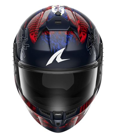 Каска SHARK SKWAL CUP SPEED-VIB BLUE/RED/YELLOW — снимка 2