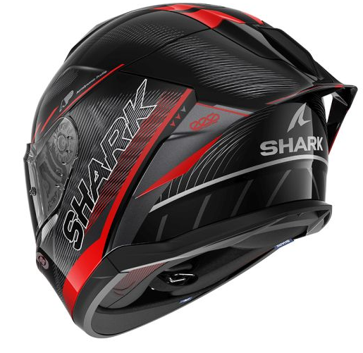 Каска SHARK SKWAL CUP SPEED-TECH BLACK/GREY/RED — снимка 3