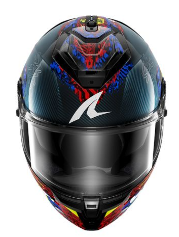 Каска SHARK SPARTAN GT PRO CARBON SPEED-VIB BLACK/BLUE/RED — снимка 2