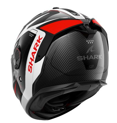 Каска SHARK SPARTAN GT PRO CARBON MEKARIUM BLACK/GREY/RED — снимка 3