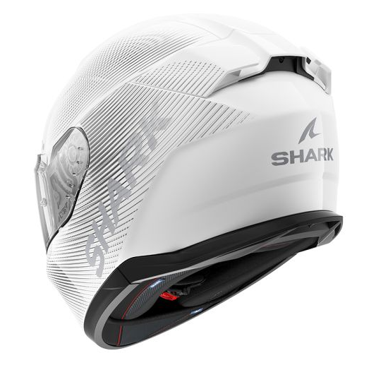 Каска SHARK D-SKWAL 3 SP LYNE GREY/WHITE — снимка 3