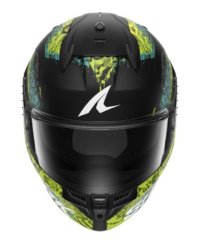Каска SHARK D-SKWAL 3 SPEED-VIB BLACK/BLUE/YELLOW_2