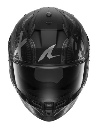 Каска SHARK D-SKWAL 3 SHIEVER MAT BLACK/GREY — снимка 3