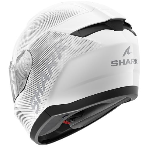 Каска SHARK RIDILL 2 LYNE GREY/WHITE — снимка 3