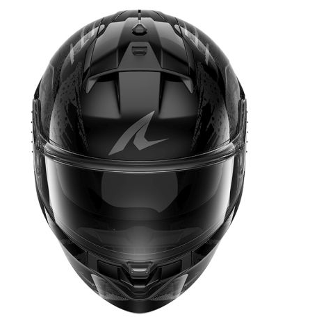 Каска SHARK RIDILL 2 REPTAIA BLACK/GREY — снимка 2
