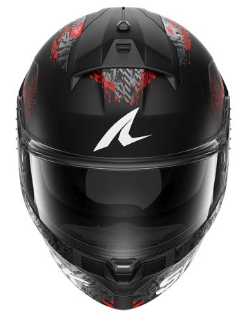 Каска SHARK RIDILL 2 SPEED-VIB BLACK/GREY/ORANGE — снимка 2
