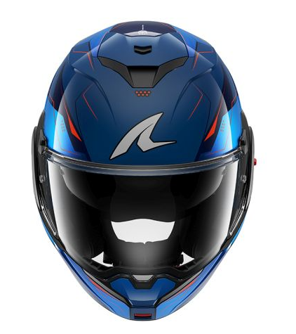 Модуларна каска SHARK OXO MEKARIUM BLUE — снимка 4