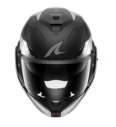 Модуларна каска SHARK OXO MEKARIUM MAT BLACK/GREY — снимка 4
