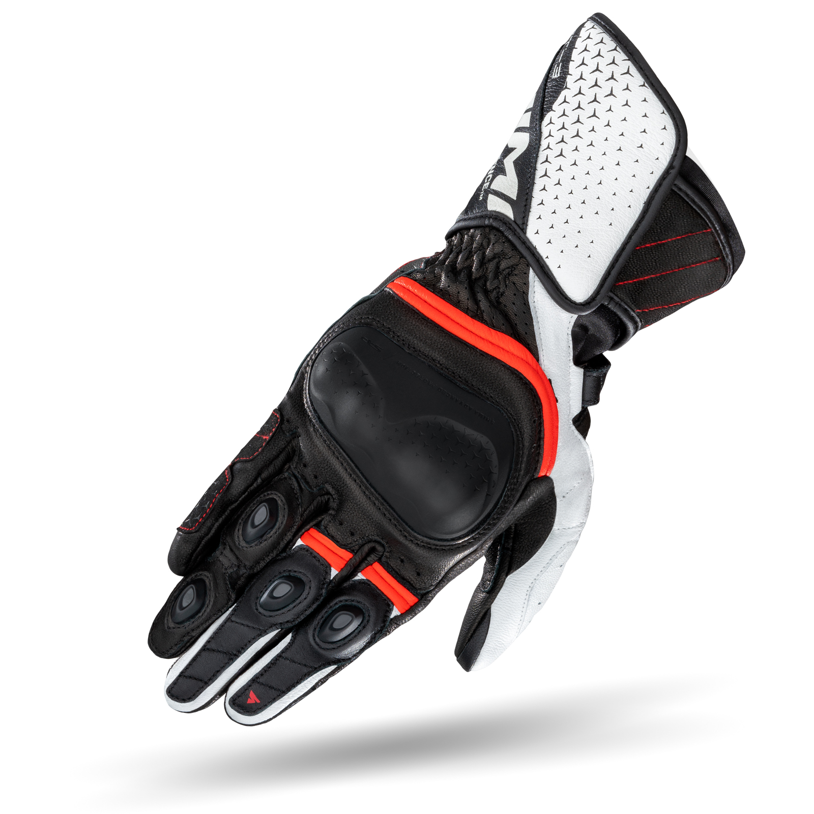 Кожени ръкавици SHIMA ST-3 WHITE/RED — снимка 2