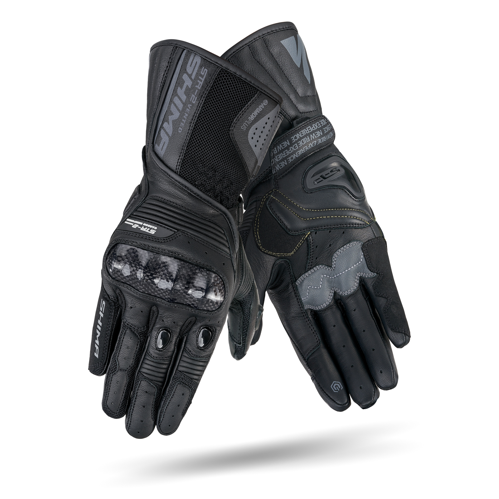 Кожени ръкавици SHIMA STR-2 VENT BLACK