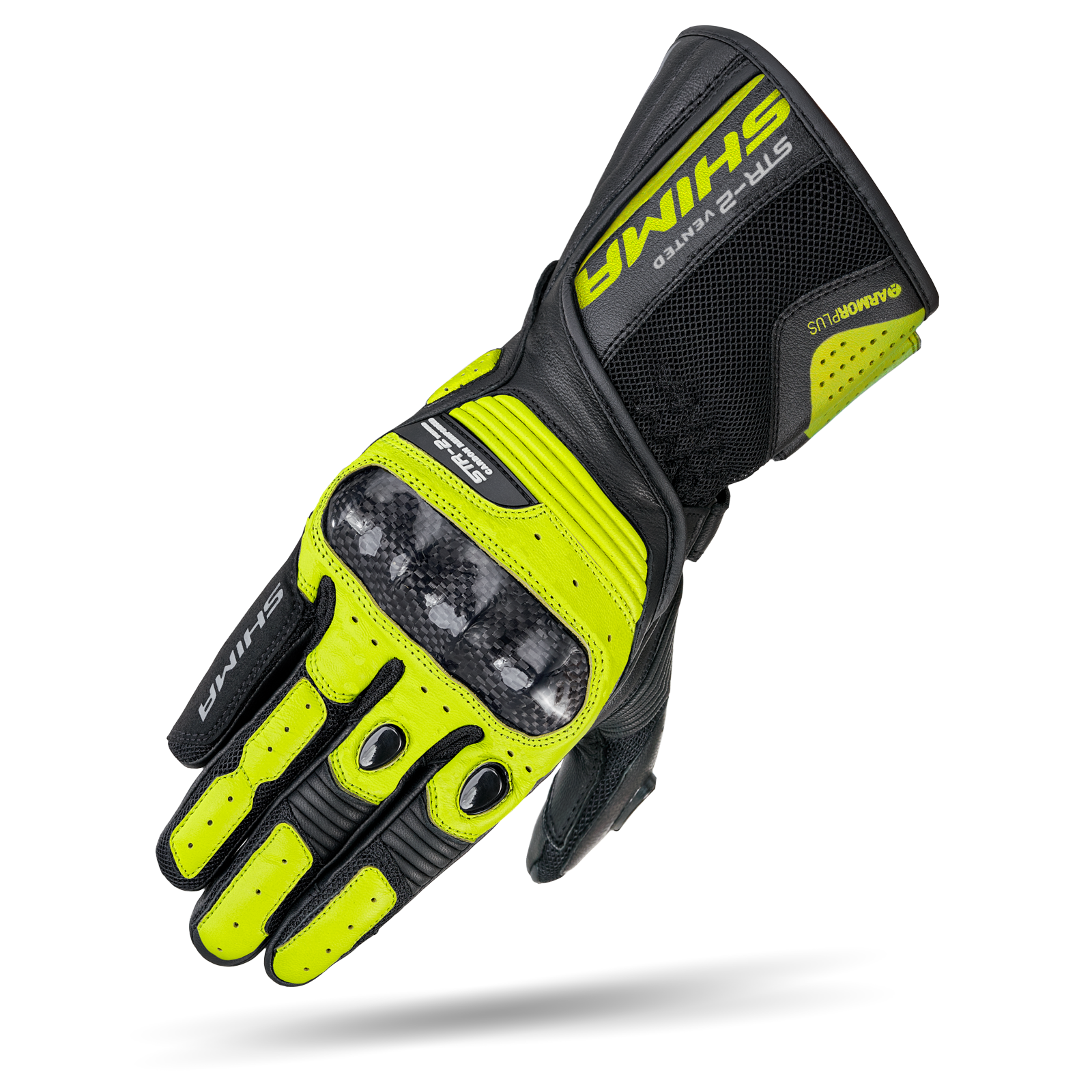 Кожени ръкавици SHIMA STR-2 VENT FLUO — снимка 2